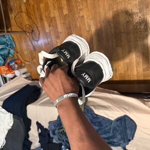 Miharayasuhiro Black and White Chunky Sneakers